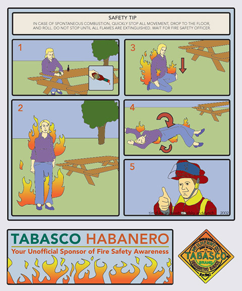 Tabasco Habanero ad