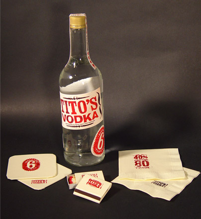 Tito's - packaging
